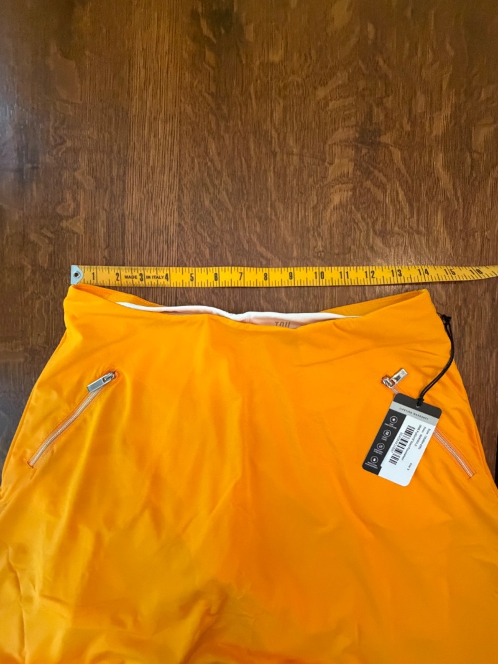 NWT Tail Golf Skort Marigold Orange Pull-On Performance Skort Size Small UPF 50+ - Picture 7 of 11